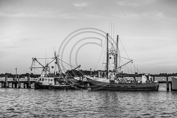 OC Work Boats_9701 V1 B&W