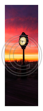 Clocks - Clock-boardwalk Boardwalk Clock Morning Sunshine_2460 V2 12X36