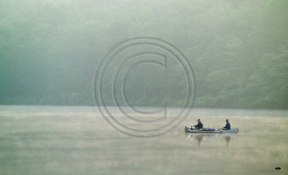 Misty Morning Fishing