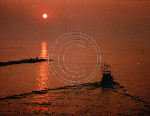 Inlet - IR sunrise