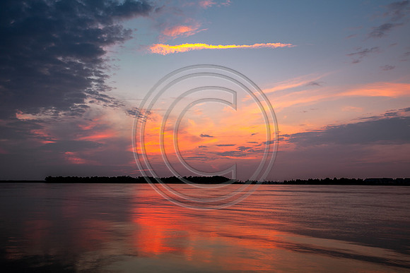 River sunset_8982